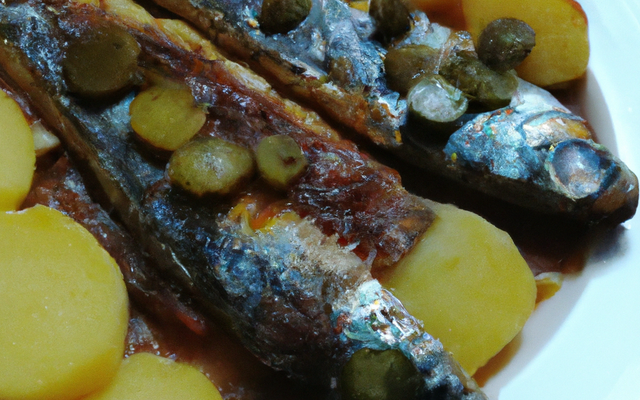 Sardine de pommes de terre