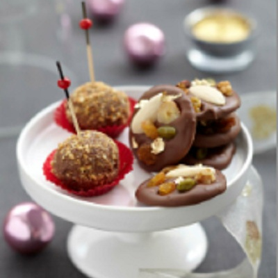 Mendiants au chocolat