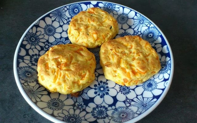 Steaks de légumes (carotte/courgette/poireau)