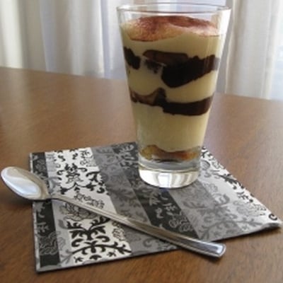 Tiramisu aux deux chocolats