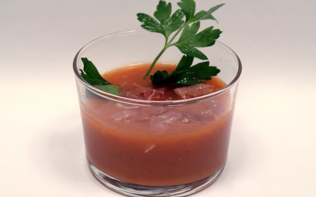 Salmorejo et Jambon Serrano d'Aoste