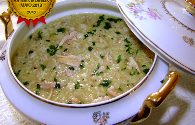 "Canja" de poule - Soupe à la poule