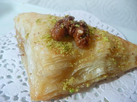 Baklawa en triangles