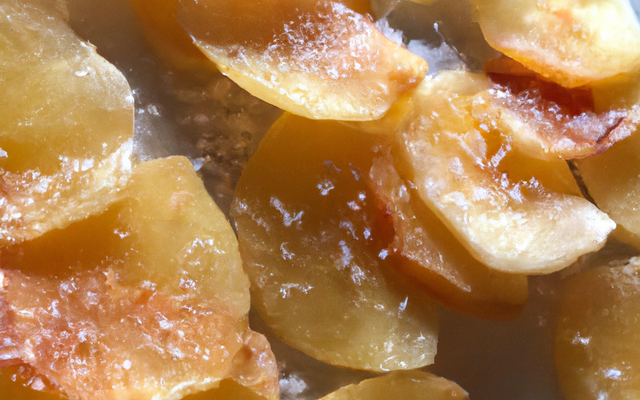 Pommes de terres confites à la fleur de sel