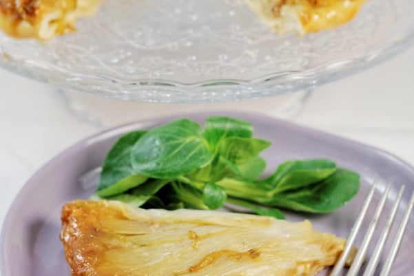 Tatin aux endives et camembert Cœur de Lion