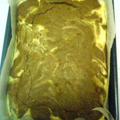 Brownie géant chocolat vanille