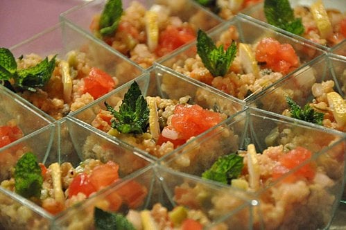 Taboulé de quinoa sauce moutardé