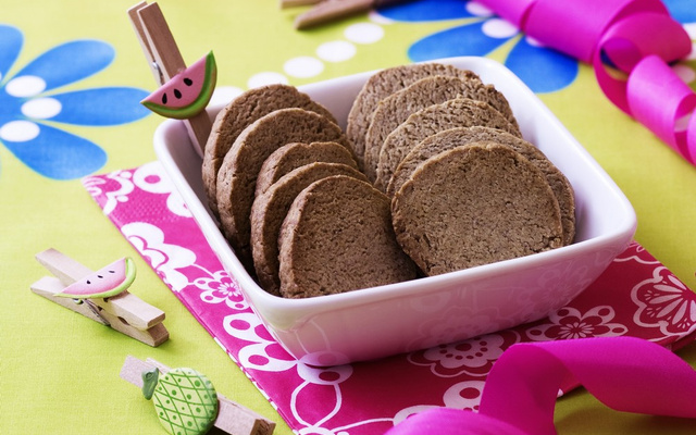Petits sablés cacao