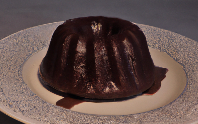 Délicieux gâteau fondant au chocolat