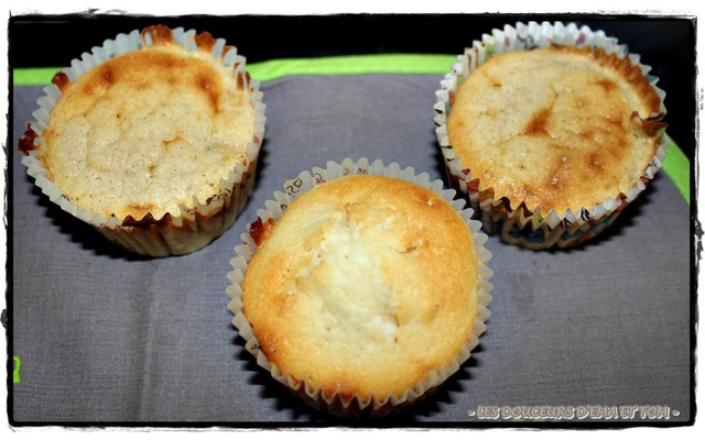 Muffins pêches cannelle