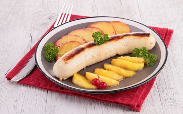 Boudins blancs aux pommes