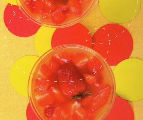 Le pétillant aux fraises