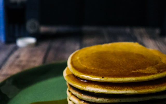 Pancake sans lait et sans œuf