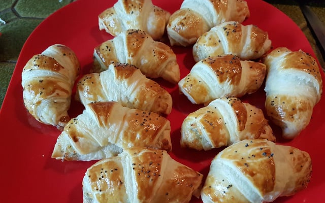 Mini croissants au thon