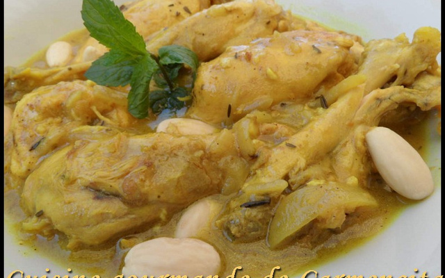Poulet au citron et à la menthe
