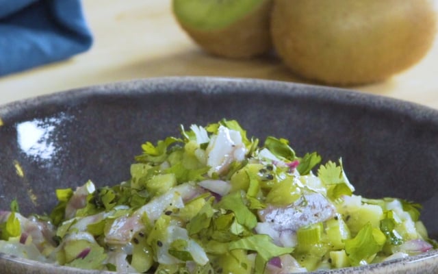 Ceviche de dorade au kiwi de l'Adour IGP