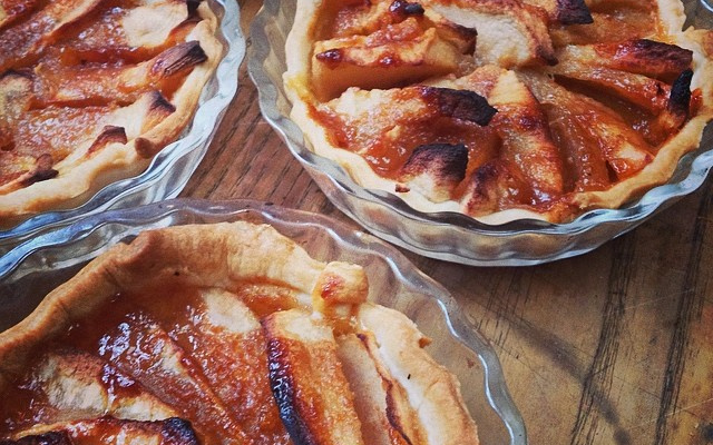 Tartelettes aux pommes au caramel