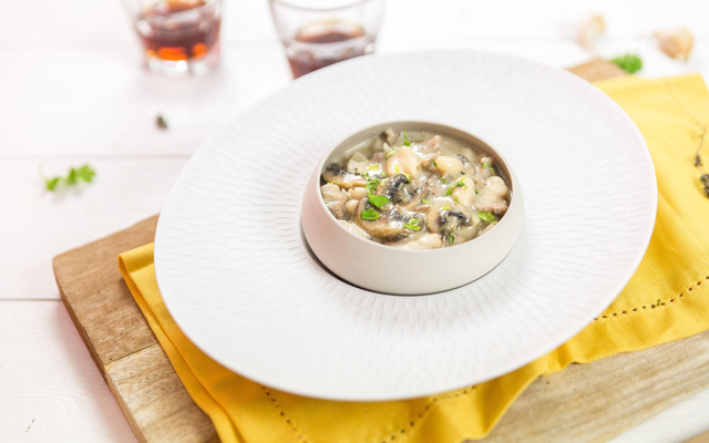 Agneau au Marsala et Haricots Tarbais