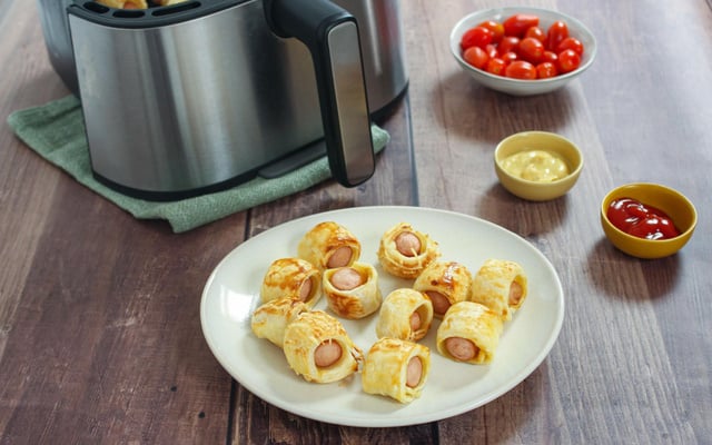 Feuilletés saucisse au Air Fryer