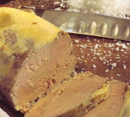 Tatin de foie gras au magret de canard