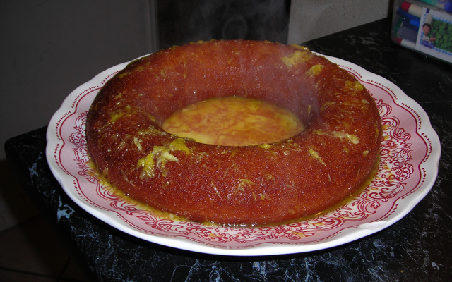 Fondant à l'orange