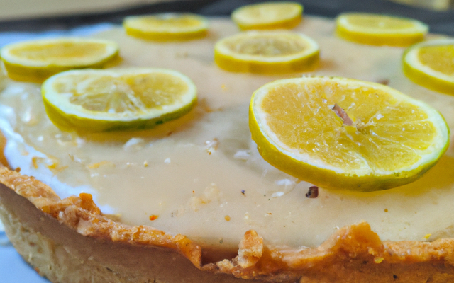 Tarte sablée au citron rapide