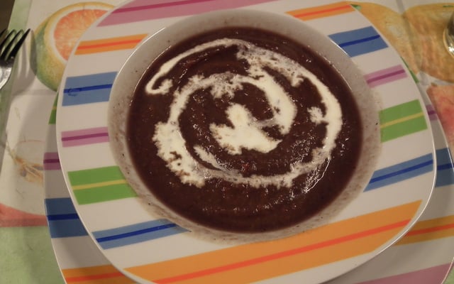 Soupe au chou rouge