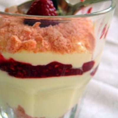 Tiramisu rose framboise