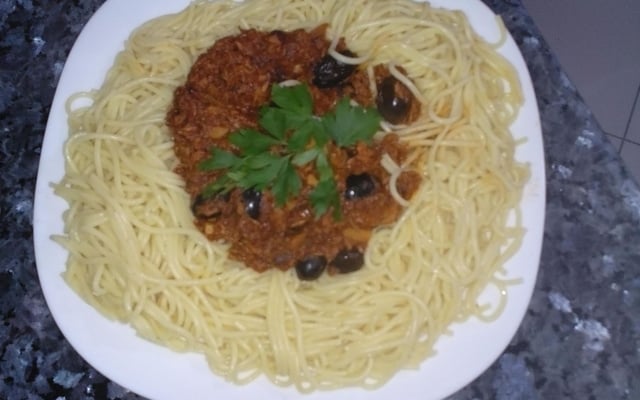 Spaghetti au thon à l'italienne