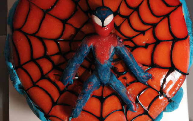 Gâteau Spiderman
