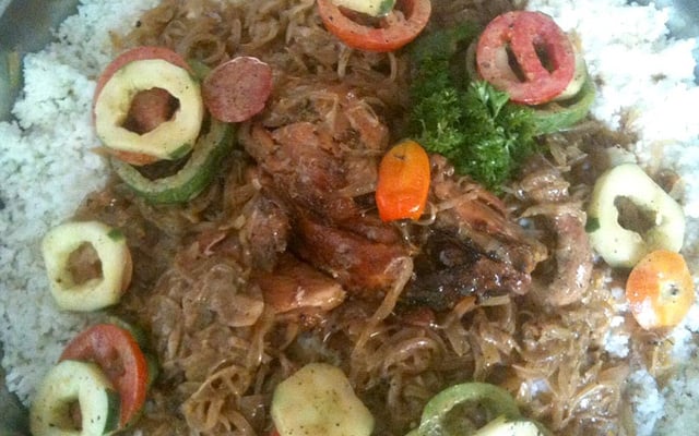 Yassa au poulet maison