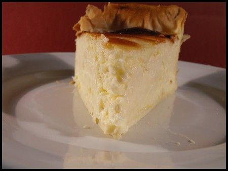Tarte alsacienne au fromage blanc (käseküeche)