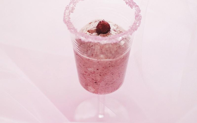 Nuage aux fraises des bois