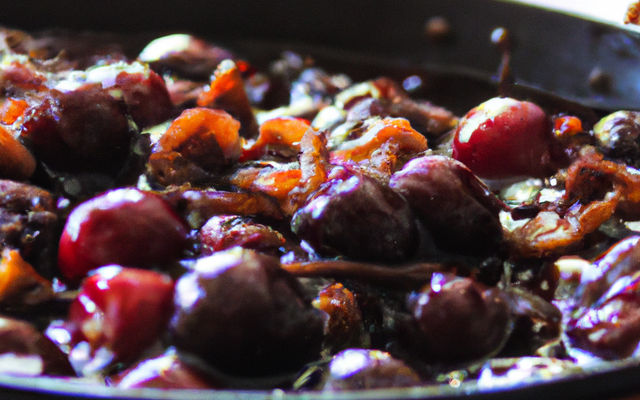 Cerises flambées à la bourguignonne