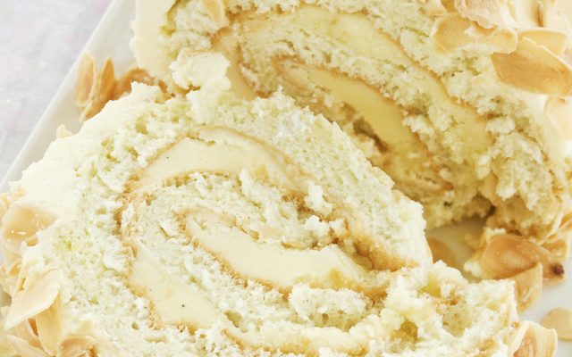 Bûche de Noël aux fruits au thermomix