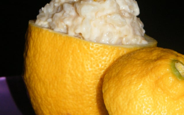 Risotto au citron maison