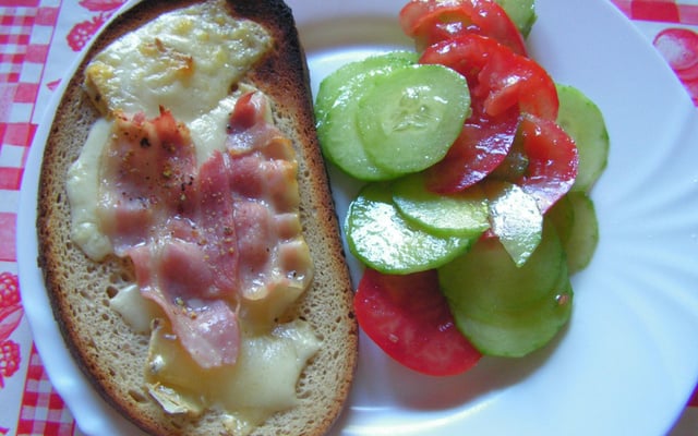 Tartine du bistrot au cantal