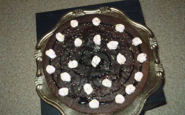 Fondant au chocolat légèrement vanillé