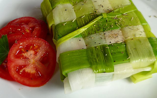 Mille-feuille de surimi en smoking