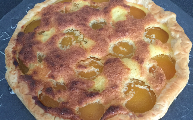 Tarte coco-abricots