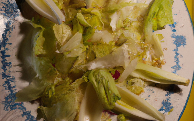 Salade d'endives fenouil et pommes