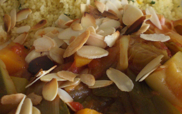 L' 'autre tagine' et sa semoule à la menthe