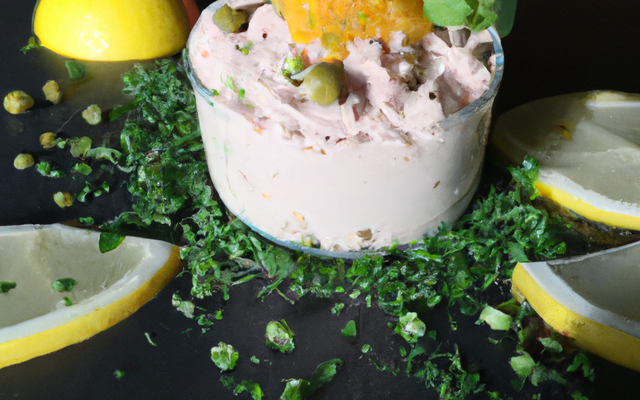 Mousse de thon au citron