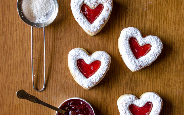 Cœurs à la confiture