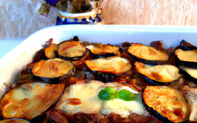 Gratin d'aubergines et pommes de terre
