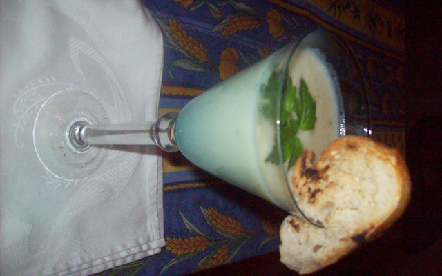 Velouté de topinambours facile