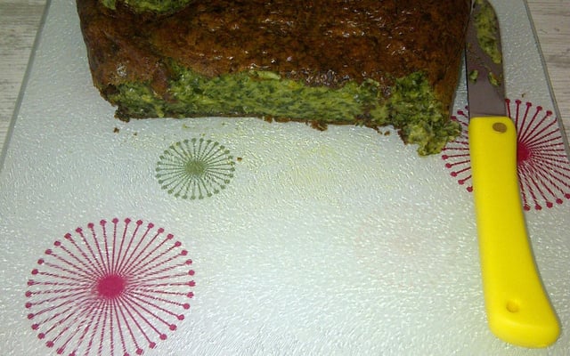 Cake chèvre-épinards