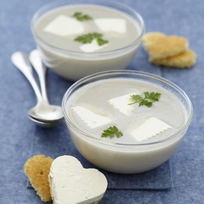 Velouté de cœur d'artichauts au Caprice des Anges