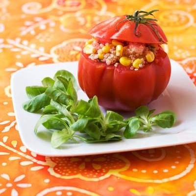 Tomates farcies au taboulé de quinoa