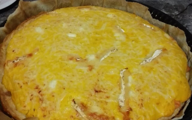 Tarte potiron saumon